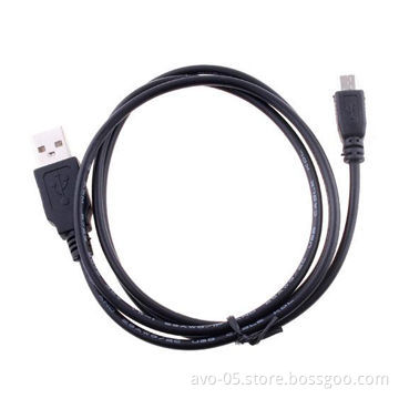 USB A Male to Mini 5P Cable with RoHS Mark